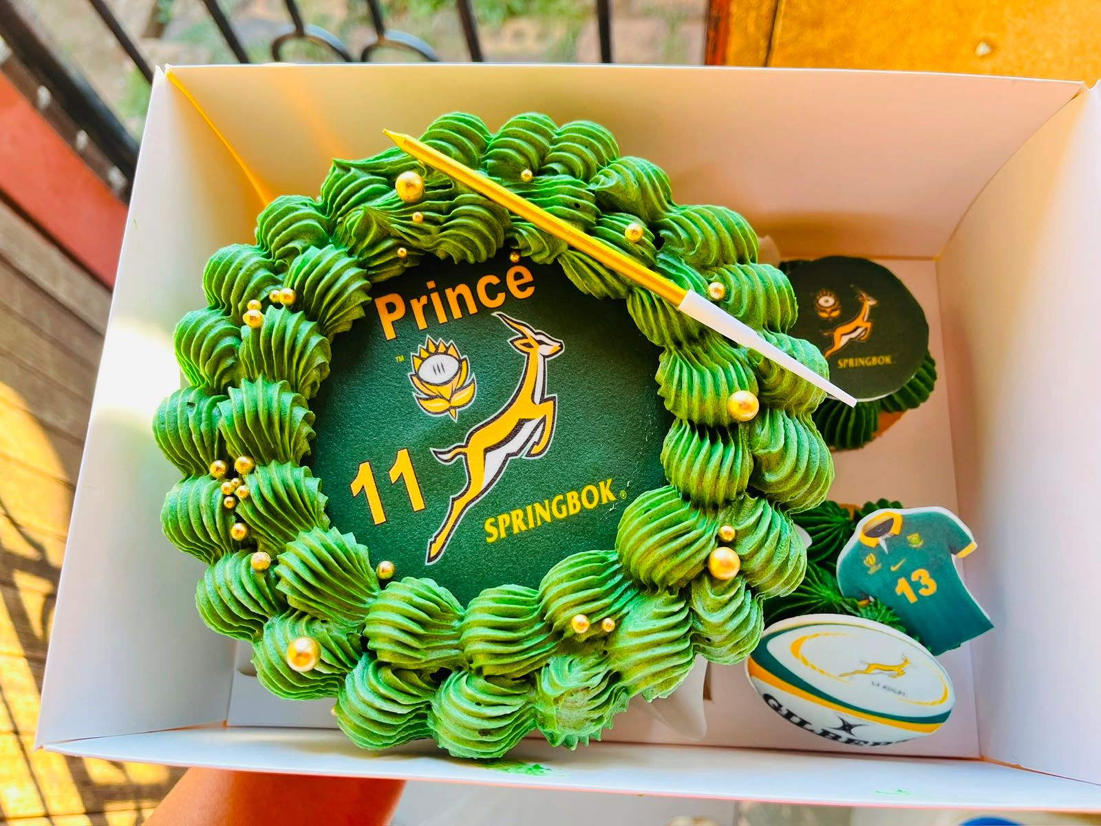Springbok Green Bento by Baked by Buhlebenkosi