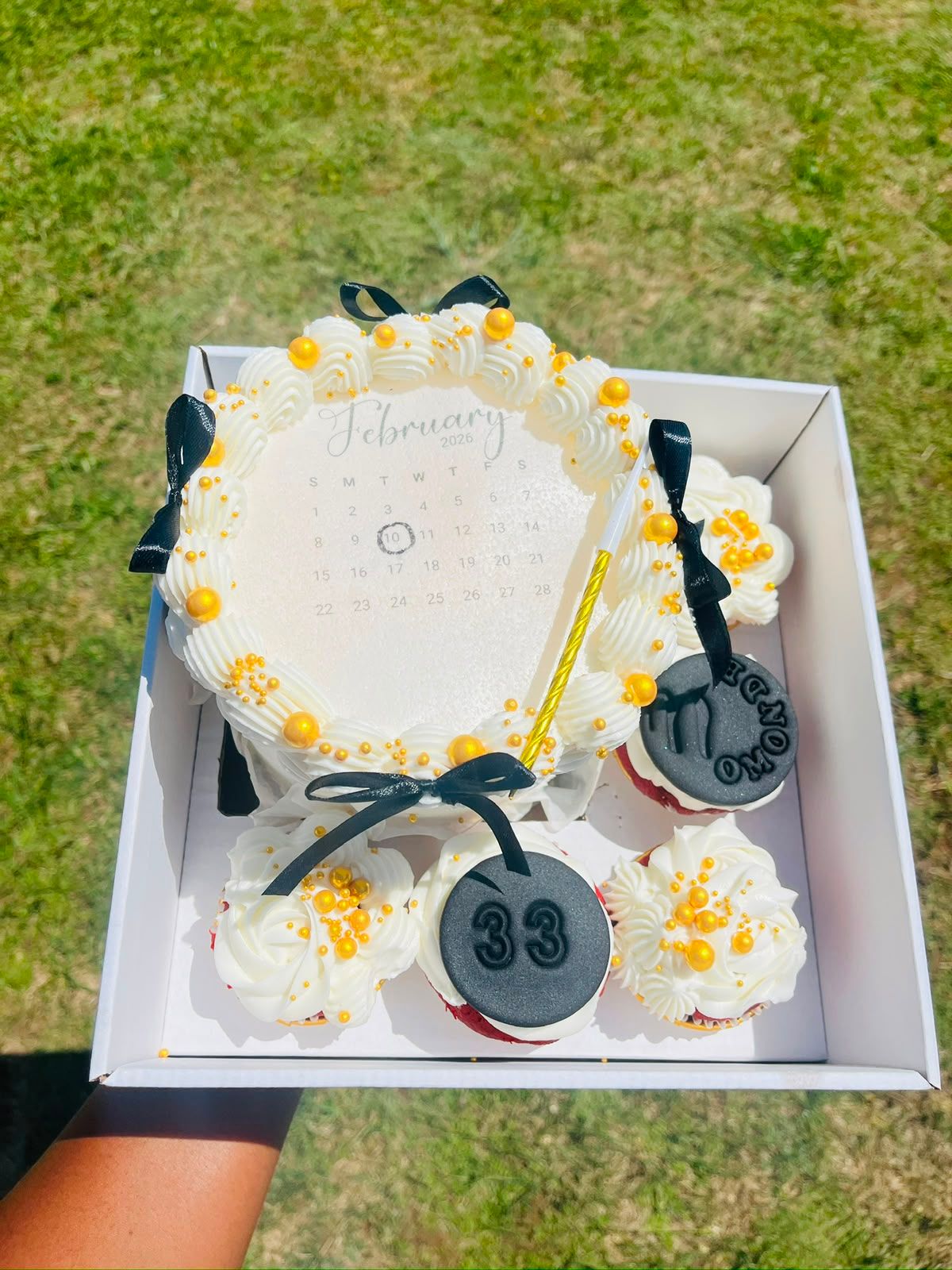 Golden Calendar Bento by Baked by Buhlebenkosi