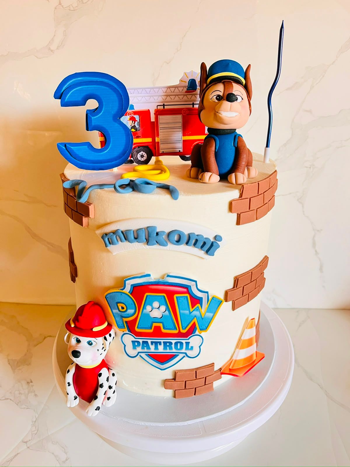 Paw Patrol Rescue Cake by Baked by Buhlebenkosi