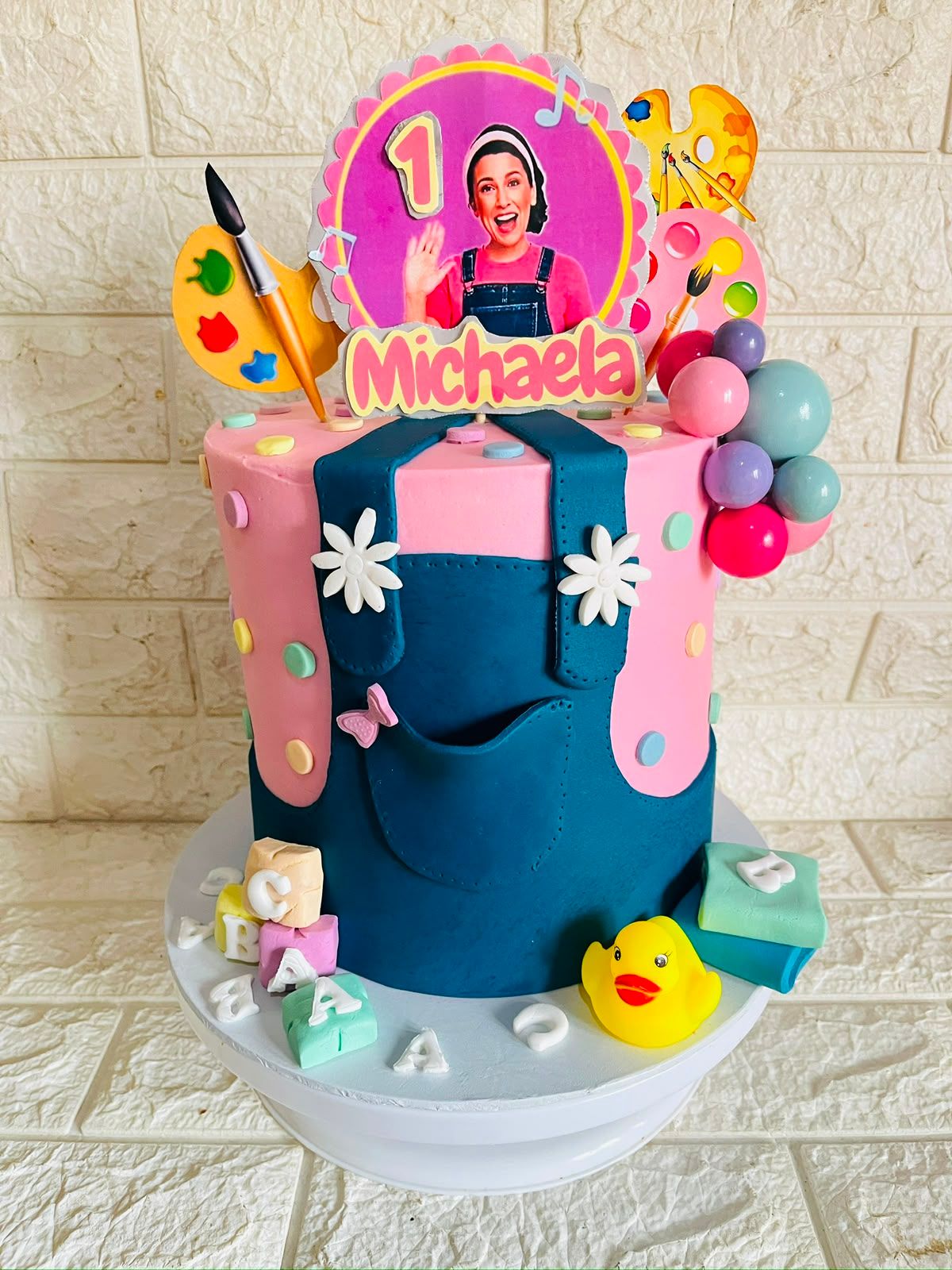 Ms Rachel Art Cake by Baked by Buhlebenkosi