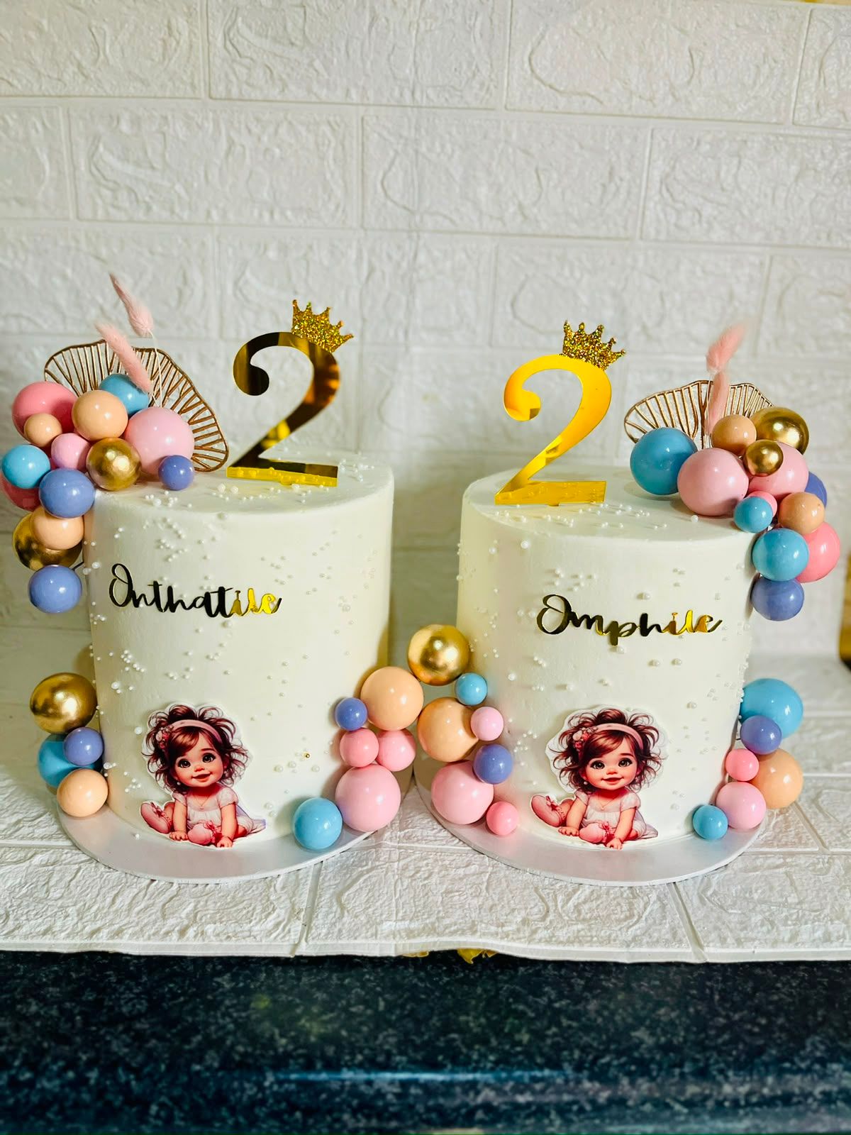 Twin Princess Cake by Baked by Buhlebenkosi