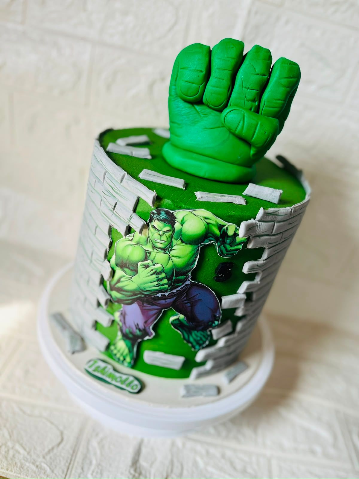 Incredible Hulk Cake by Baked by Buhlebenkosi