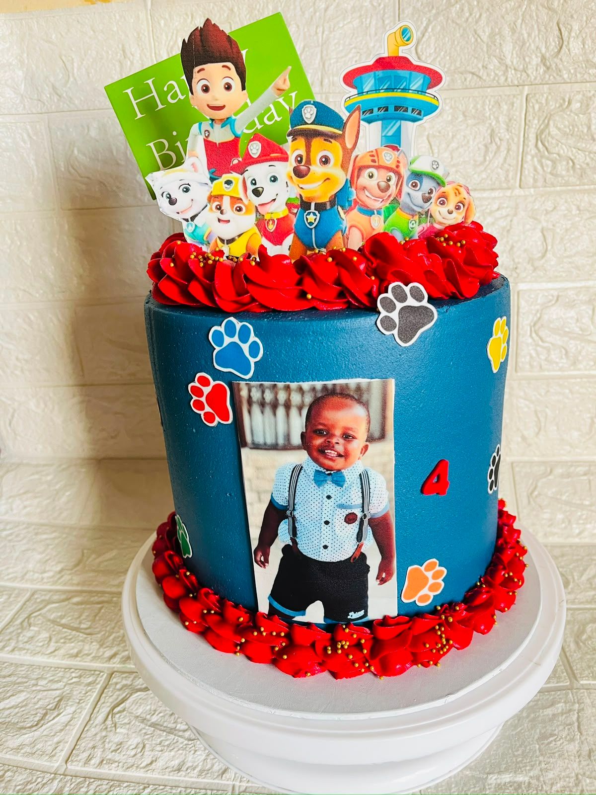 Paw Patrol Photo Cake by Baked by Buhlebenkosi