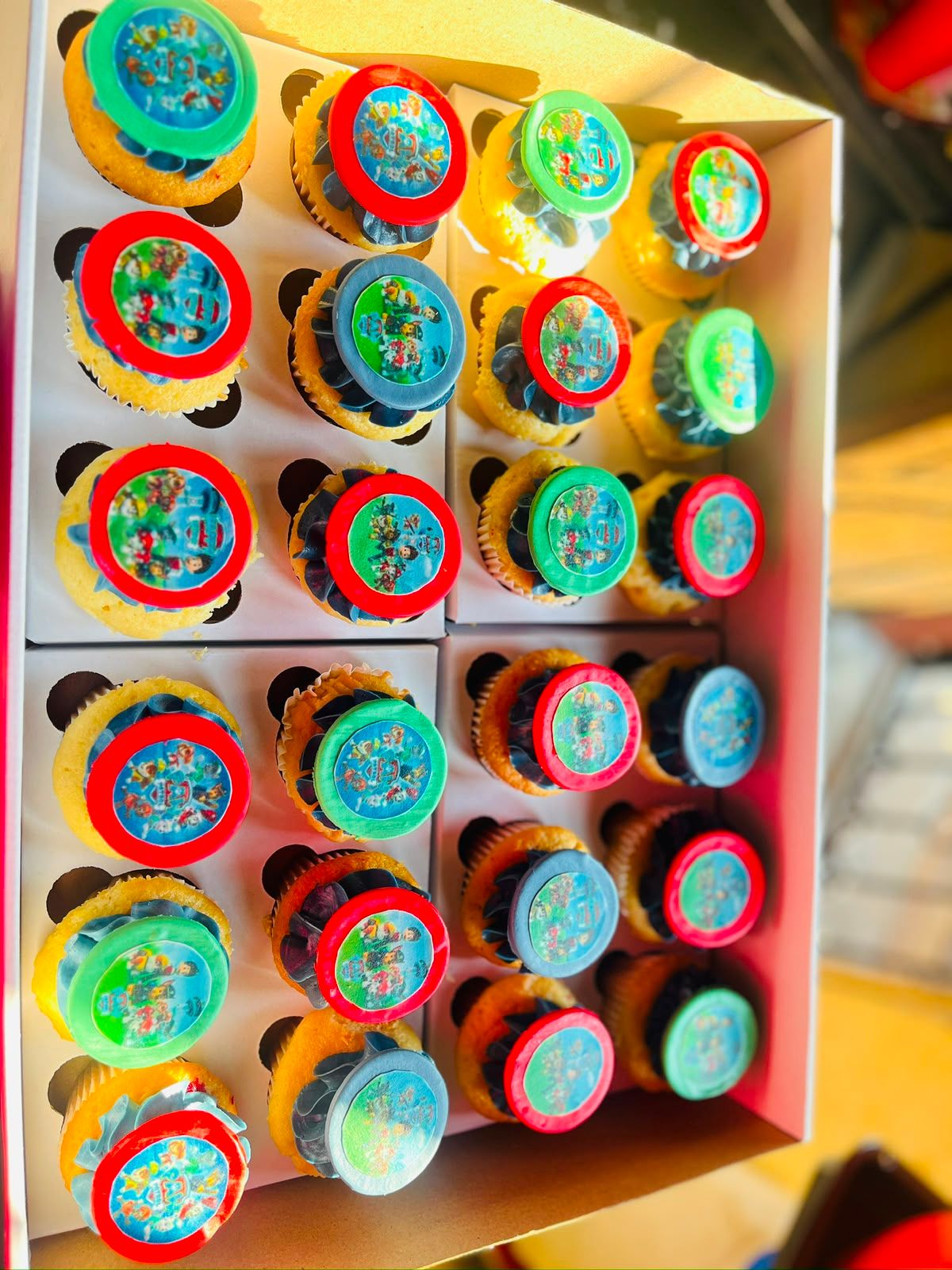 PJ Masks Cupcakes by Baked by Buhlebenkosi
