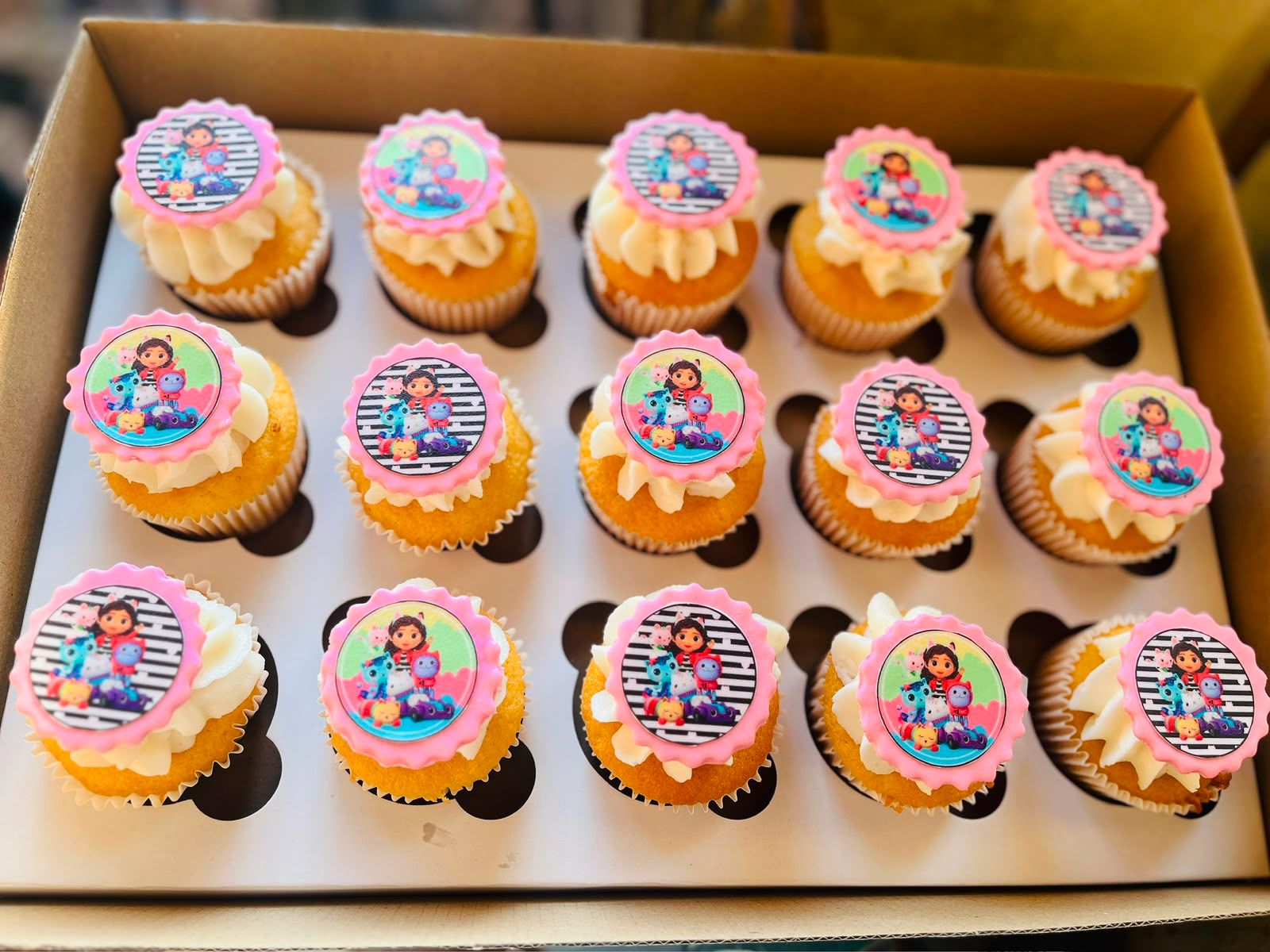 Gabby's Dollhouse Cupcakes by Baked by Buhlebenkosi