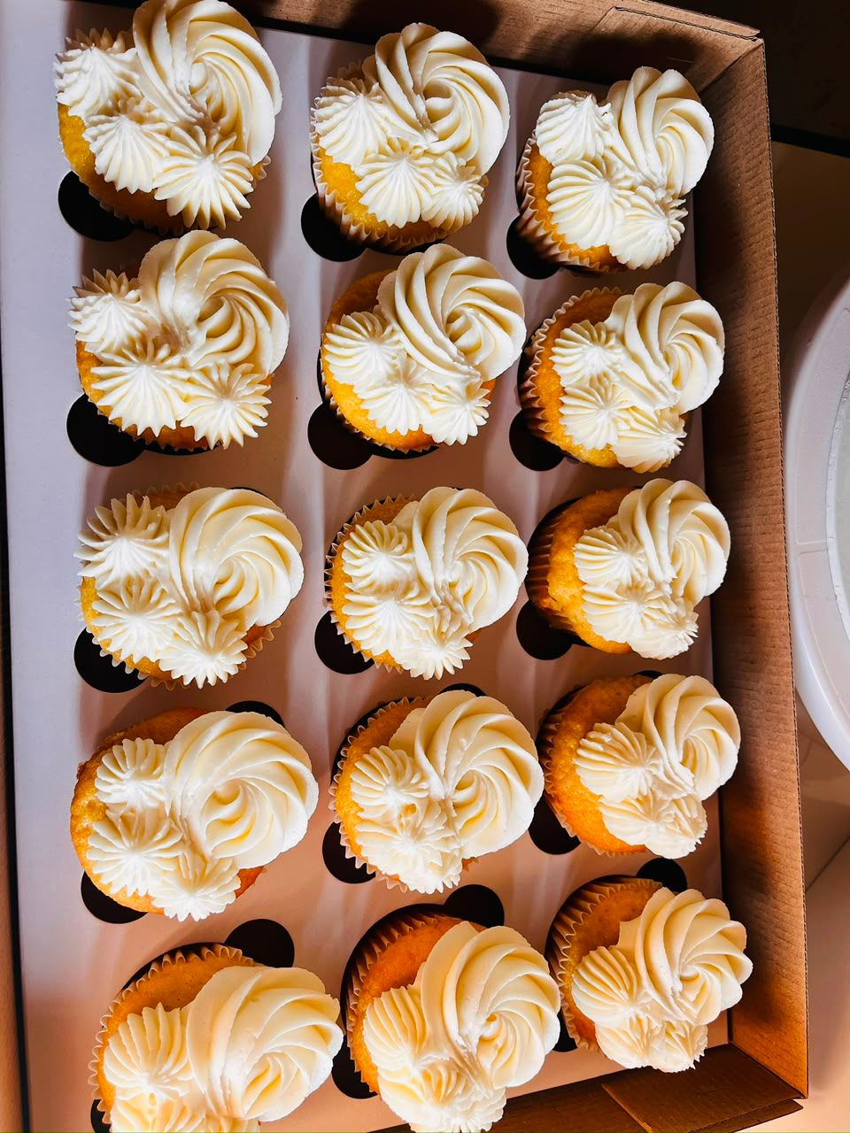 Classic White Swirl Cupcakes by Baked by Buhlebenkosi
