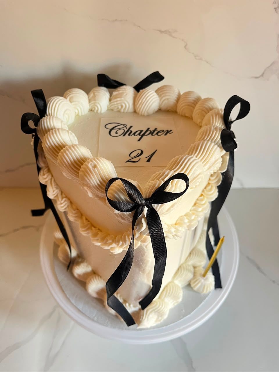 Ivory Chapter 21 Mini Cake by Baked by Buhlebenkosi