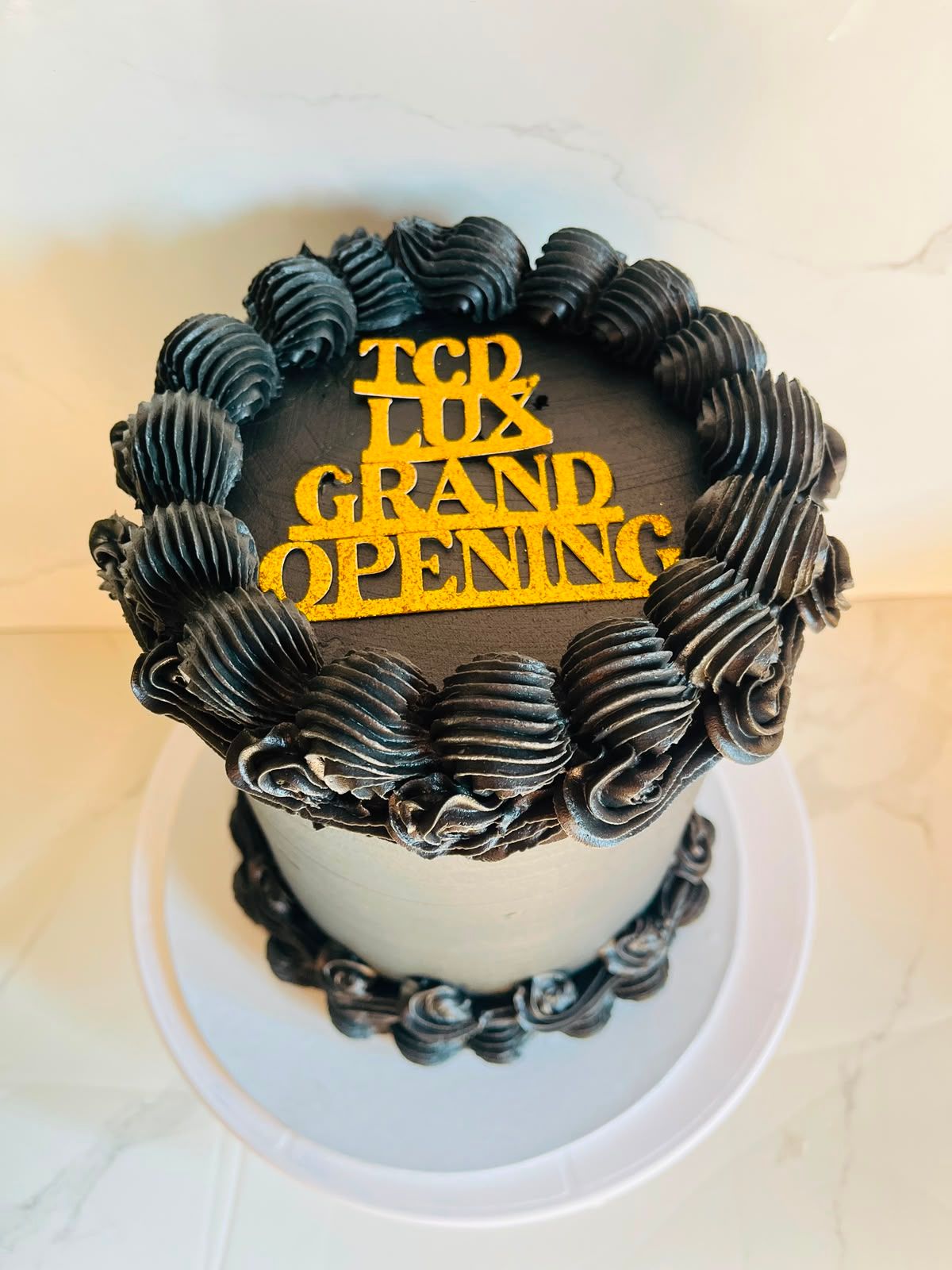 TCD Lux Opening Cake by Baked by Buhlebenkosi