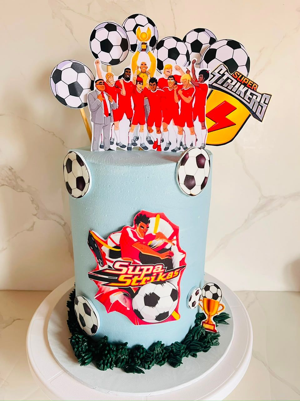 Super Strikers Mini Cake by Baked by Buhlebenkosi