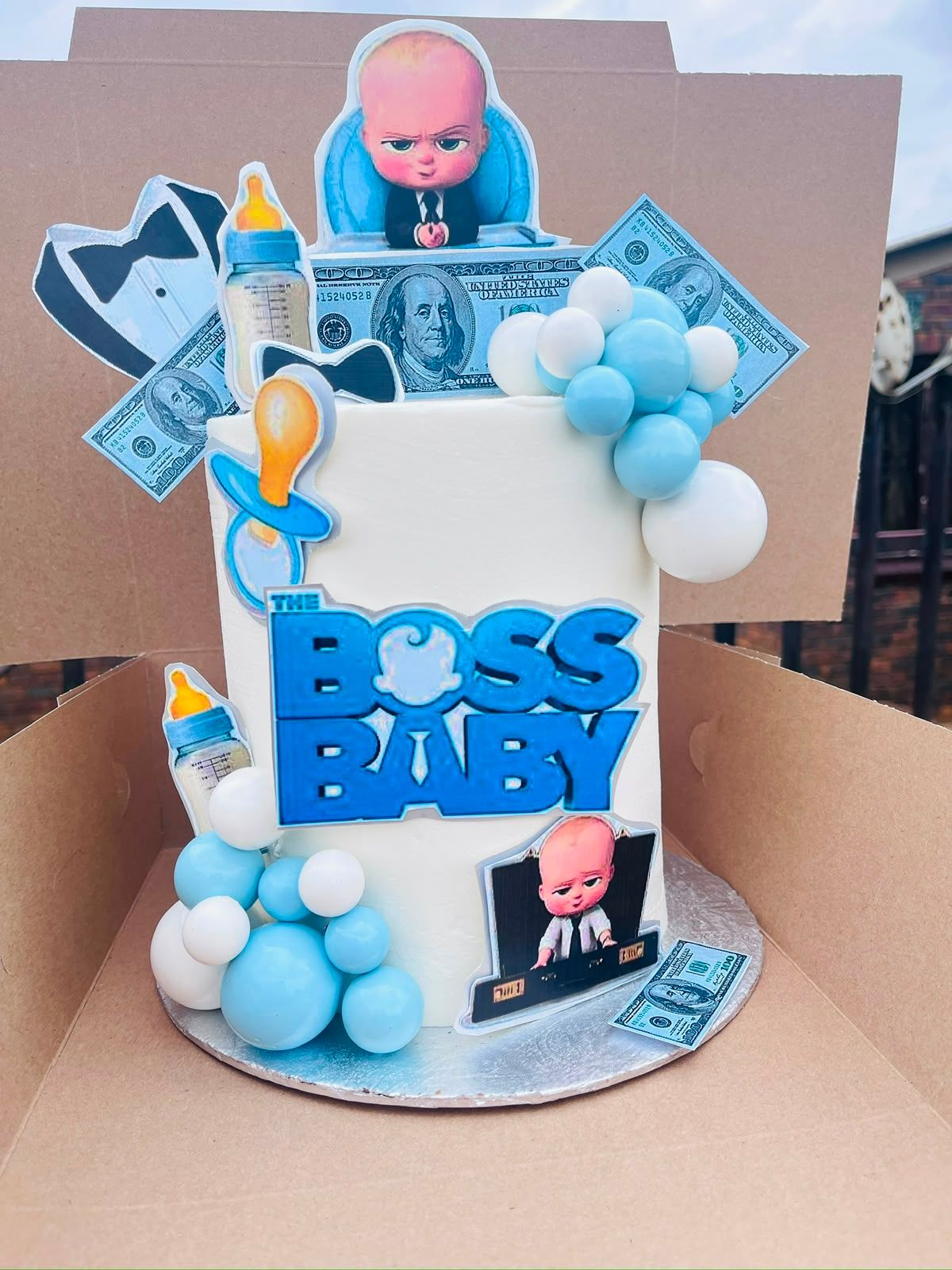 Boss Baby Mini Cake by Baked by Buhlebenkosi