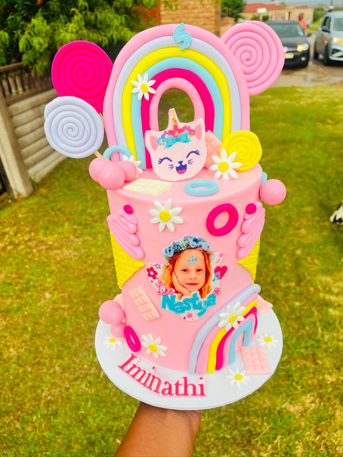 Like Nastya Candy Cake by Baked by Buhlebenkosi