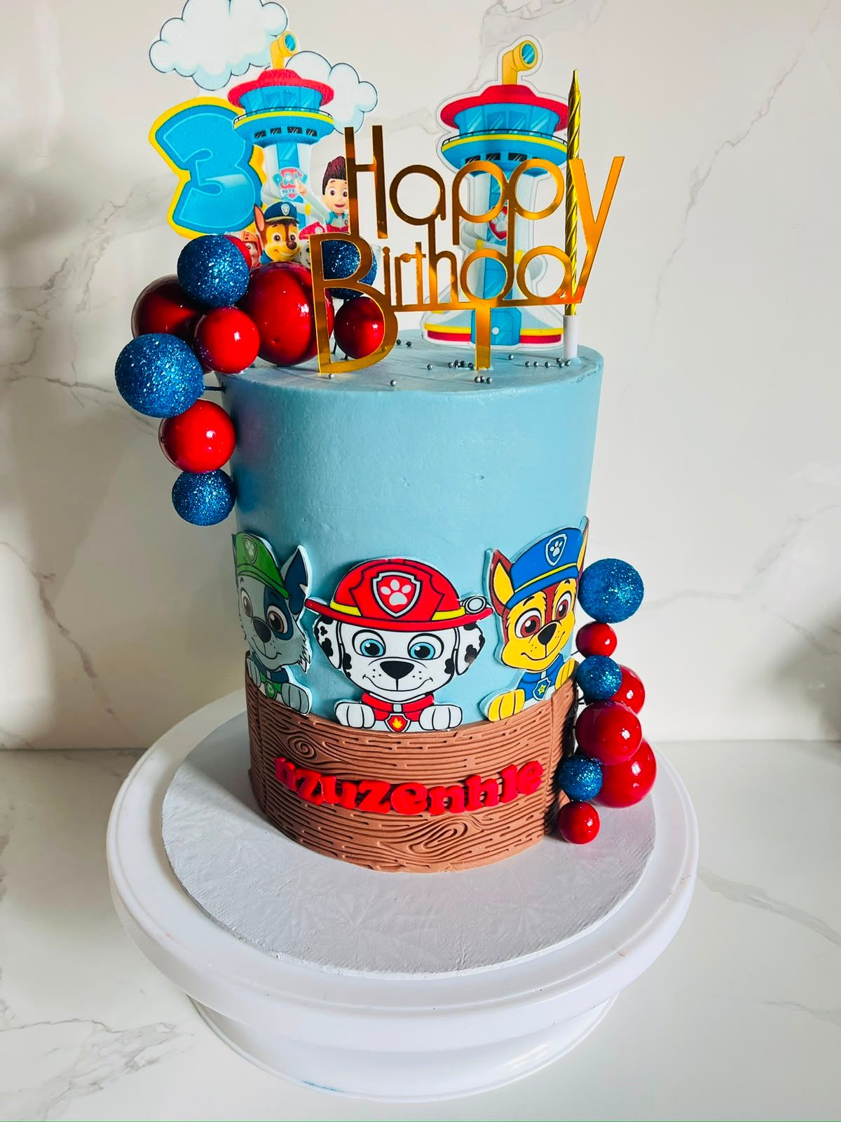 Paw Patrol Rescue Cake by Baked by Buhlebenkosi