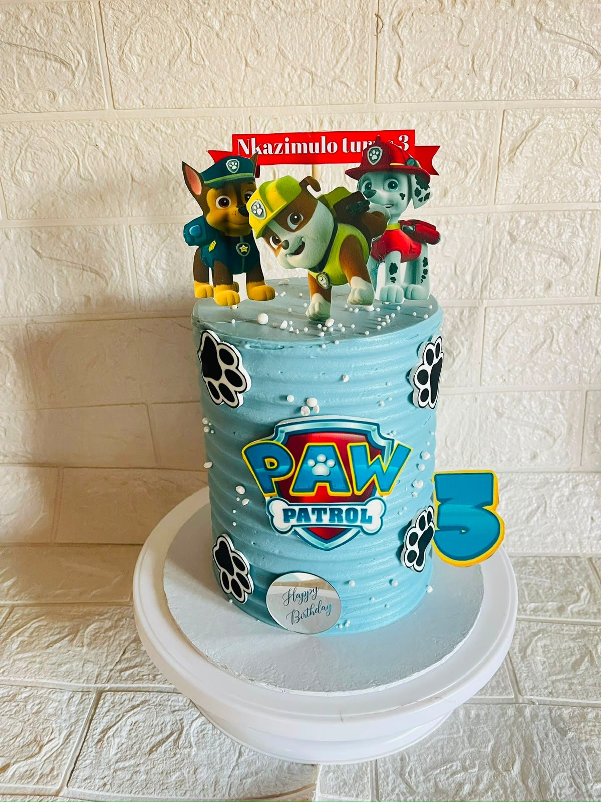 Paw Patrol Pups Cake by Baked by Buhlebenkosi