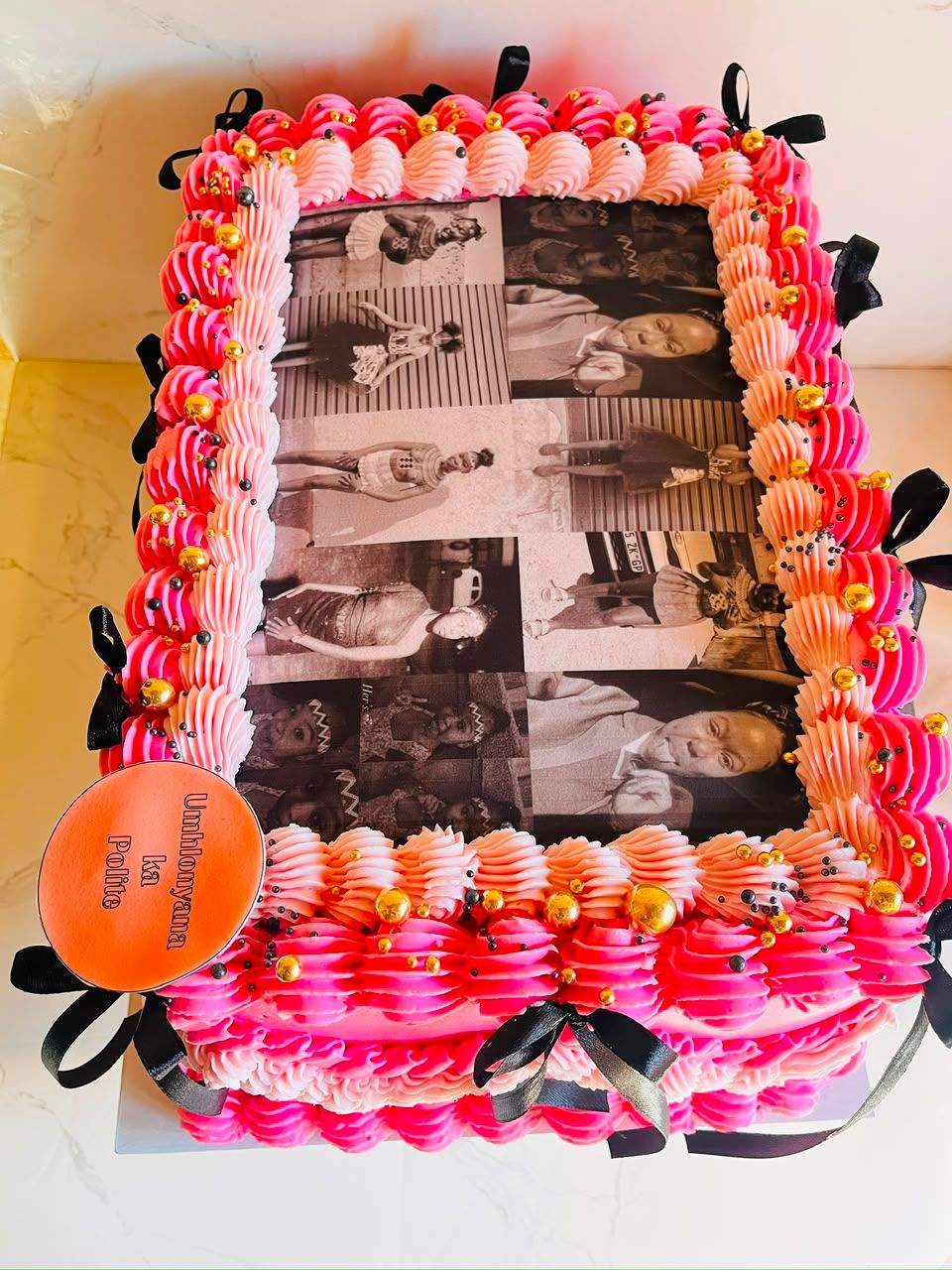 Umhlonyane Photo Slab by Baked by Buhlebenkosi