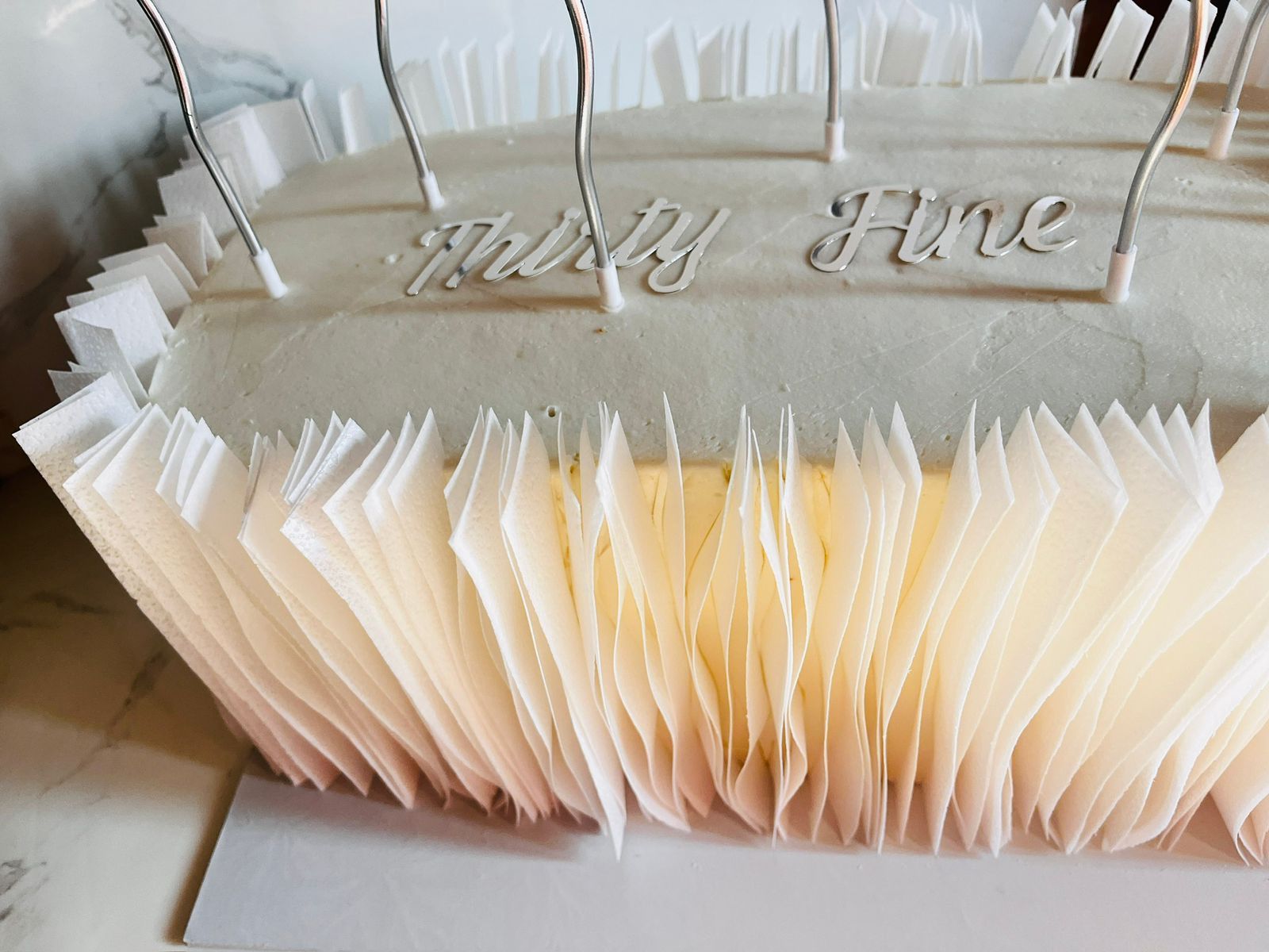 Thirty Fine Wafer Slab by Baked by Buhlebenkosi